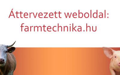 Áttervezett weboldal: farmtechnika.hu